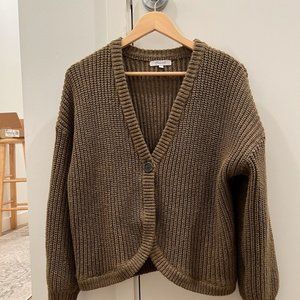Madewell shirttail cardigan sweater (Size S)